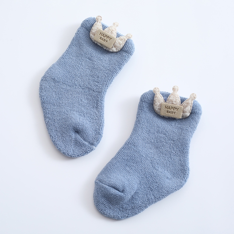 Vớ cotton Chống Trượt In Họa Tiết Hoạt Hình Dễ Thương Cho Bé