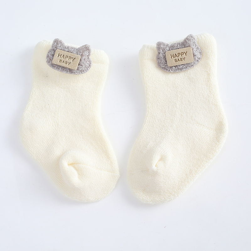 Vớ cotton Chống Trượt In Họa Tiết Hoạt Hình Dễ Thương Cho Bé