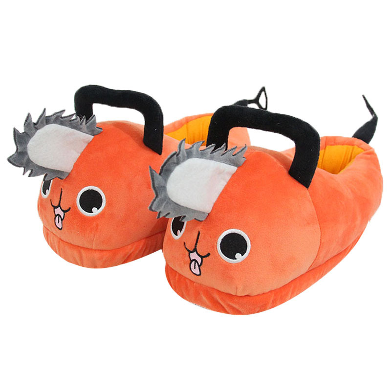 Dép Bông Đi Trong Nhà Hình Chú Chó Hoạt Hình anime Nhật Bản 28cm Ấm Áp Mùa Đông Cho Nam Nữ