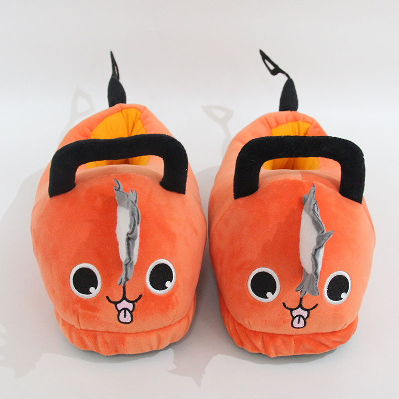 Dép Bông Đi Trong Nhà Hình Chú Chó Hoạt Hình anime Nhật Bản 28cm Ấm Áp Mùa Đông Cho Nam Nữ