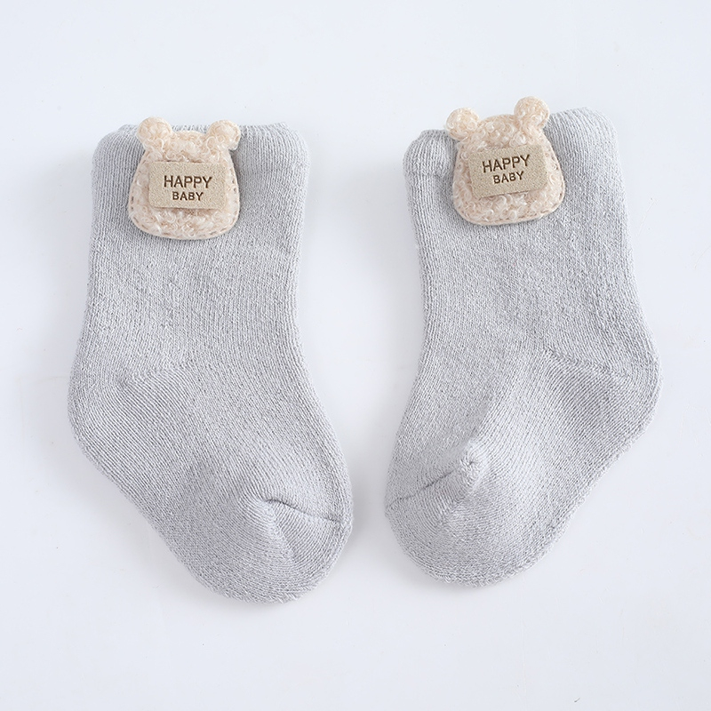 Vớ cotton Chống Trượt In Họa Tiết Hoạt Hình Dễ Thương Cho Bé