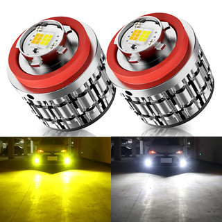 Bộ 2 Đèn led Sương Mù 80w 20000lm l1b Hai Màu Cho Xe Hơi toyota fortuner altis altis hilux vios corolla cross c-R hiace hiace Hiris innova