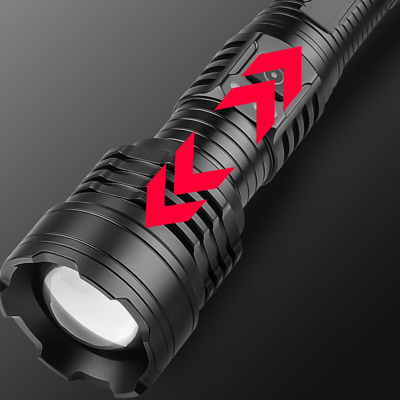 Đèn Pin Siêu Sáng xhp70 xhp360 led 2197 tybe-c 18650 Pin 26650