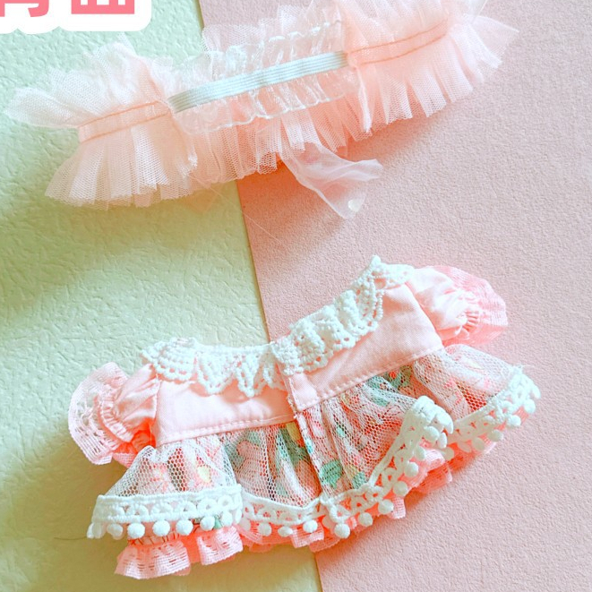 Đầm Hồng 20cm Dễ Thương Cho Búp Bê yujin wonyoung