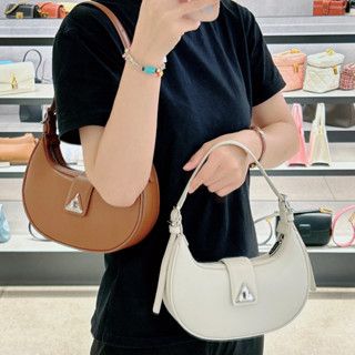  Túi xách nữ trăng mới 2024 50271205 Cnk Túi đeo chéo hình tam giác đơn giản 