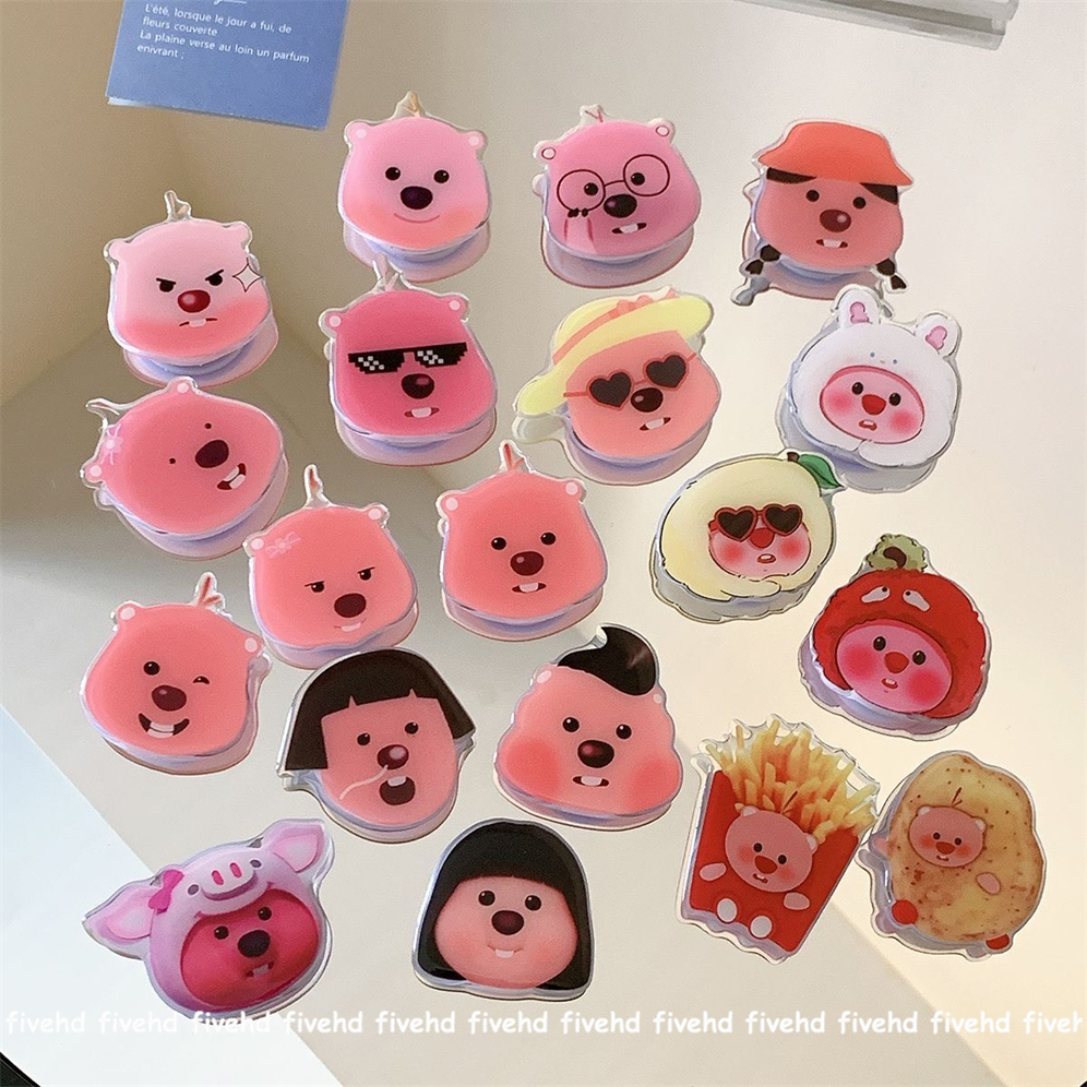 Giá Đỡ Hoạt Hình Chú Gấu Dâu Tây Dễ Thương Cho Bé