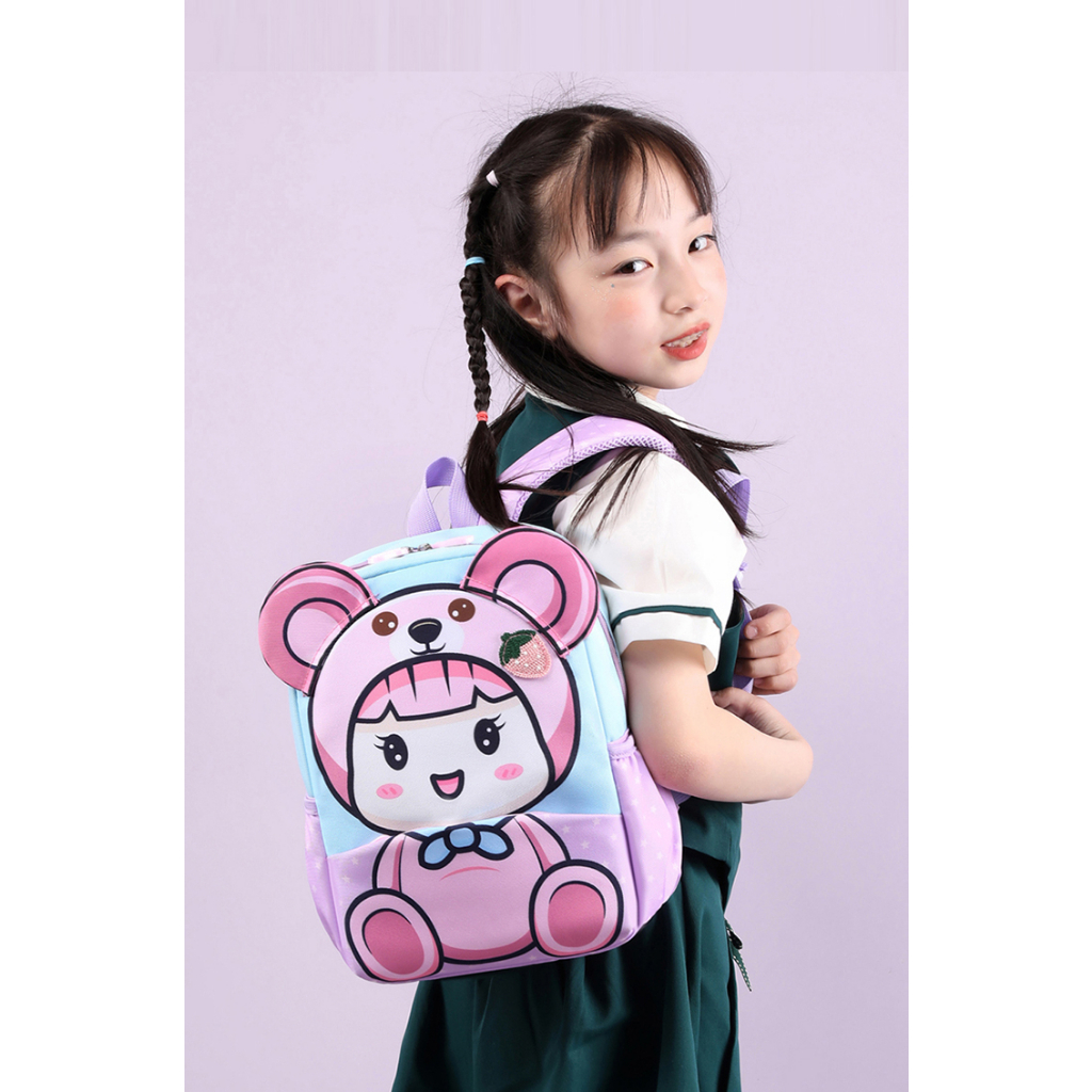 Oops！balo cho bé tiểu học，balo cho bé gái 2023 NEW  N94U07N