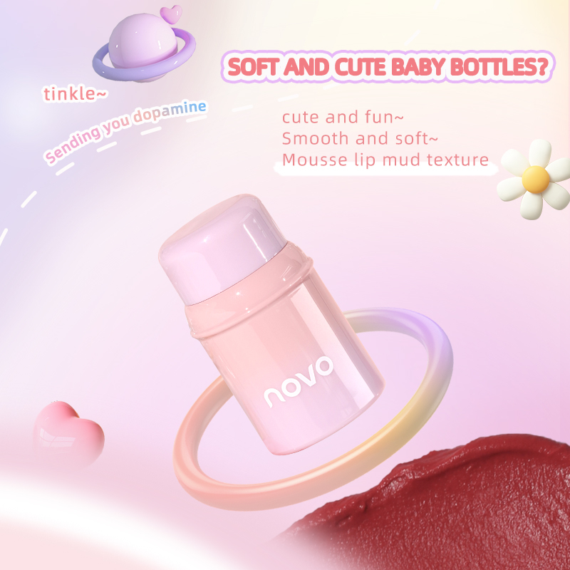 Novo Son Kem Màu Lì Lâu Trôi Không Dính Cốc Chống Thấm Nước no.5843