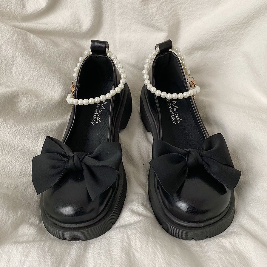 UETEEY giày búp bê Mary Jane Lolita Đế da mềm đế êm thời trang 2023 34Z230821