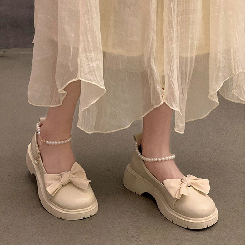 UETEEY giày búp bê Mary Jane Lolita Đế da mềm đế êm thời trang 2023 34Z230821