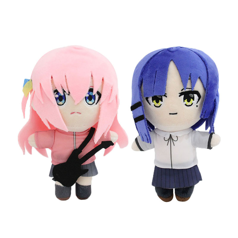 Nhân Vật Hoạt Hình Nhật Bản bocchi the rock! 22cm Goto hitori Yama ryo Đồ Chơi Nhồi Bông Mềm Mại Hình Đàn Ghi Ta Anh Hùng Làm Quà Tặng Sinh Nhật Giáng Sinh Cho Trẻ