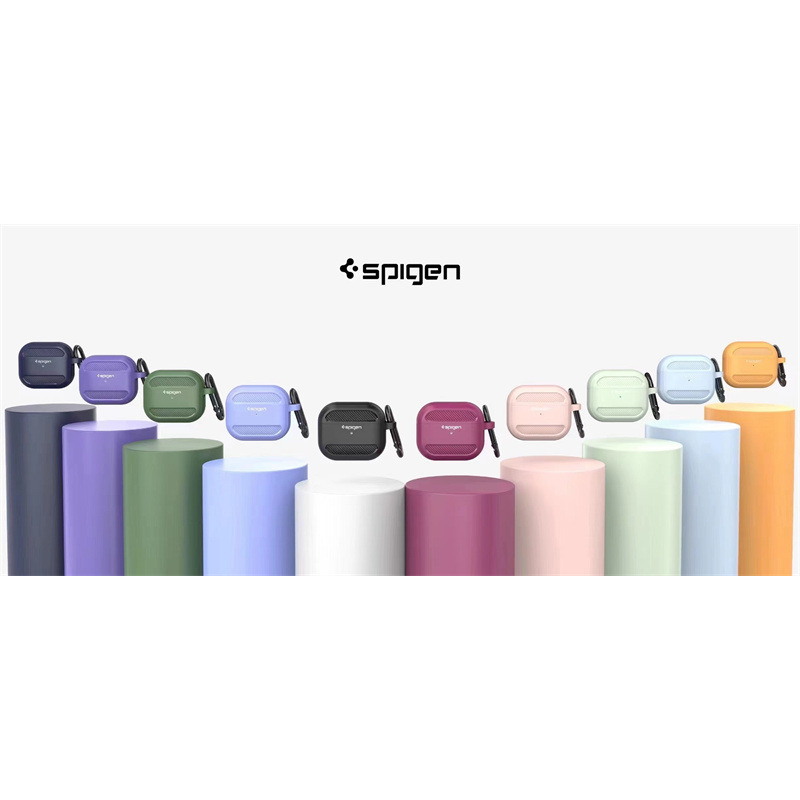 Vỏ Bảo Vệ Hộp Sạc Tai Nghe airpods pro2 / pro / 3 Bằng Sợi carbon Chống Sốc