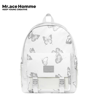 Mr. ace Homme Laptop Backpack Ba Lô Đi Học Đựng Máy Tính Sức Chứa Lớn Hình Bướm Dạ Quang Cho Nữ Sinh Đại Học