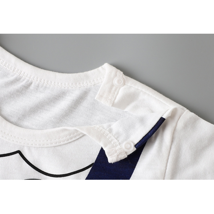 Bộ Áo Liền Quần Phong Cách romper Cho Bé Sơ Sinh 0-24 Tháng