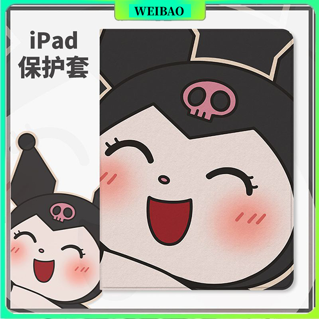 Bao Da Máy Tính Bảng Chống Sốc Có Ngăn Đựng Bút Chì Cho ipad 2021 8th / 9th / 10th 2022 pro11 air5 / 4 / 3 mini6 5 4