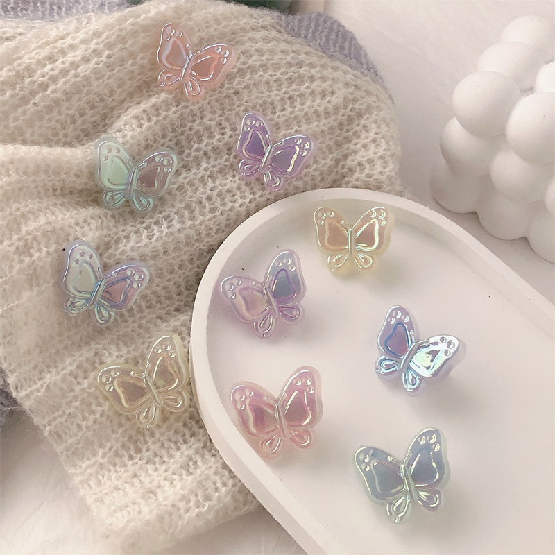 Miumiua🔮Kẹp Tóc Hình Bướm Nhiều Màu Dễ Thương Cho Nữ