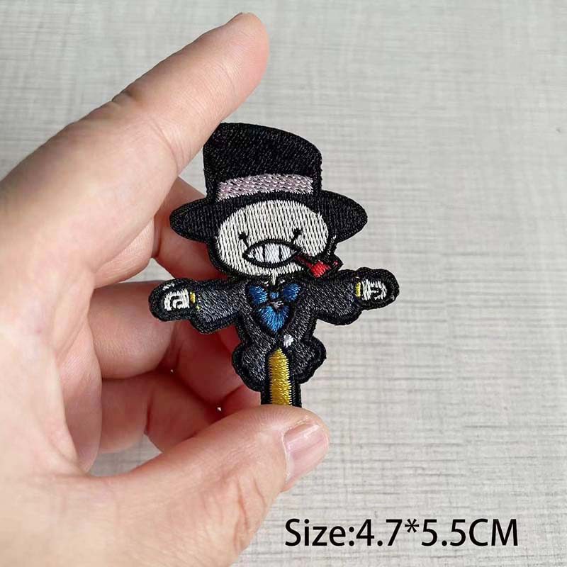 Hoạt Hình Miếng Dán Ủi Quần Áo Thêu Hình Mèo Dễ Thương diy