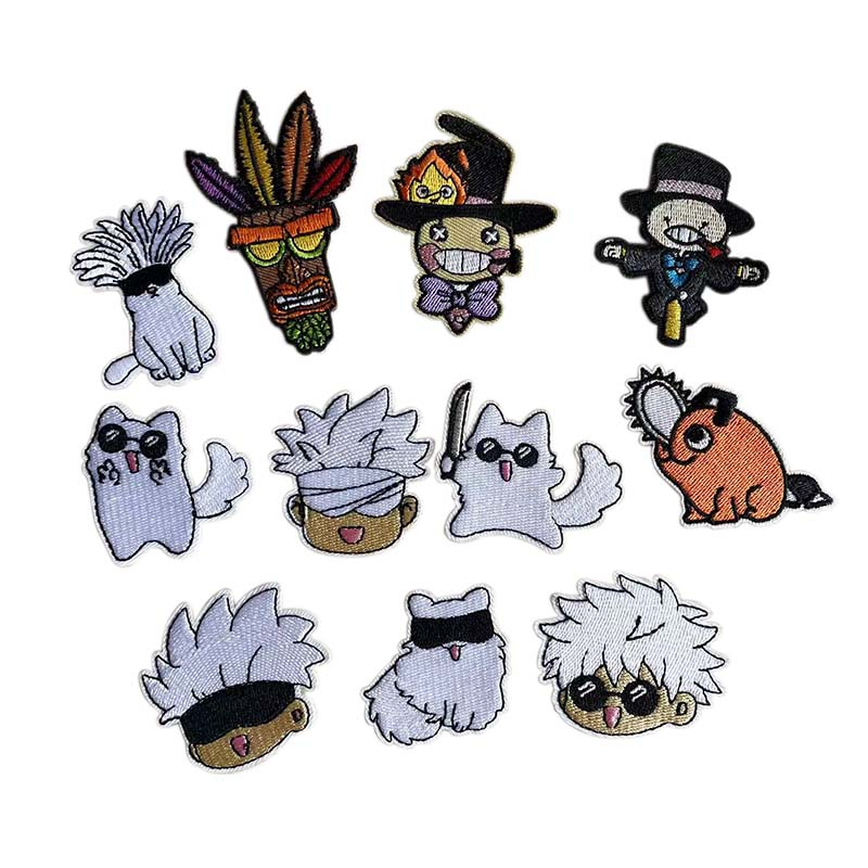 Hoạt Hình Miếng Dán Ủi Quần Áo Thêu Hình Mèo Dễ Thương diy