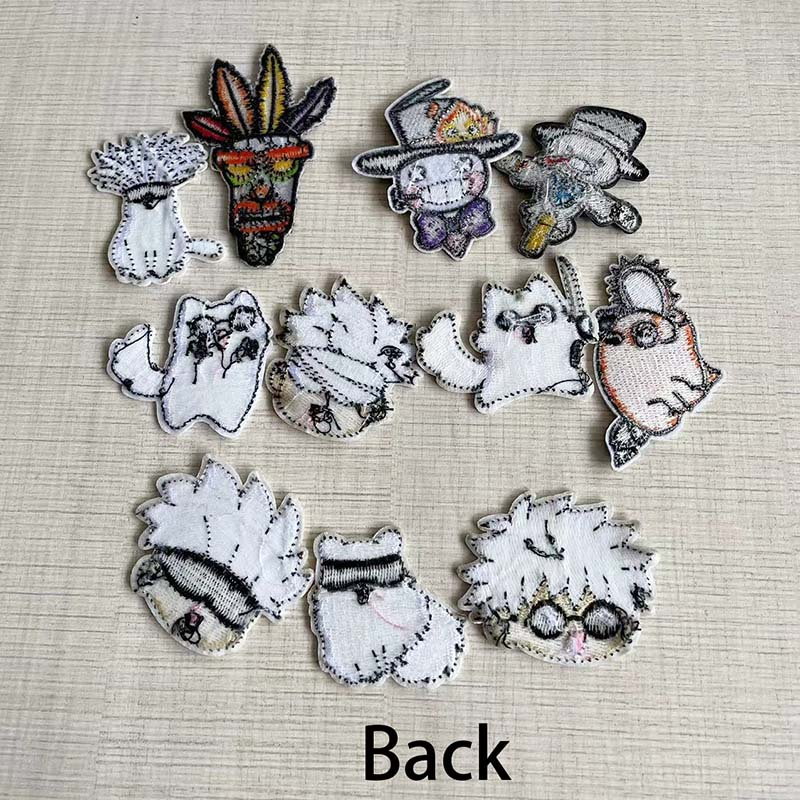 Hoạt Hình Miếng Dán Ủi Quần Áo Thêu Hình Mèo Dễ Thương diy