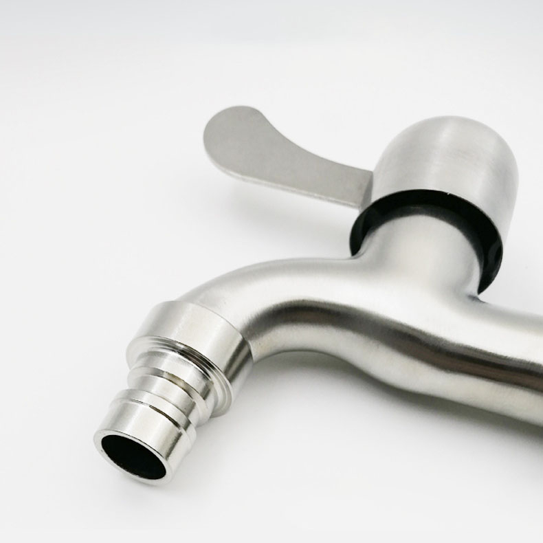 Vòi Nước 2 Lỗ Bằng Thép Không Gỉ 304 Dành Cho Máy Rửa Chén