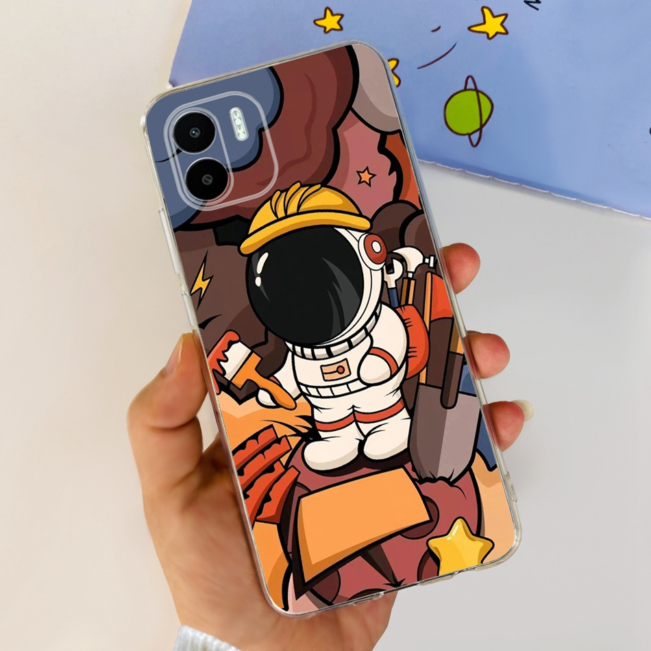 Xiaomi Ốp Điện Thoại tpu Dẻo Họa Tiết Hoạt Hình Chú Mèo & Hoa Xinh Xắn Cho redmia1 redmia1 redmia2 plus xiaomi redmia1 a1 + a2 a2 + 2023