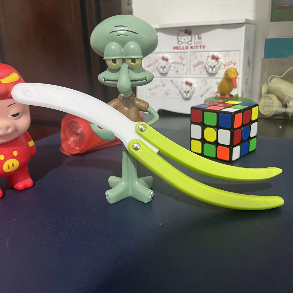 Phiên Bản Phát Sáng Phiên Bản Đồ Chơi 3d Hình Cà Rốt Dao Bướm Dao Ấn Tượng Làm Quà Giáng Sinh