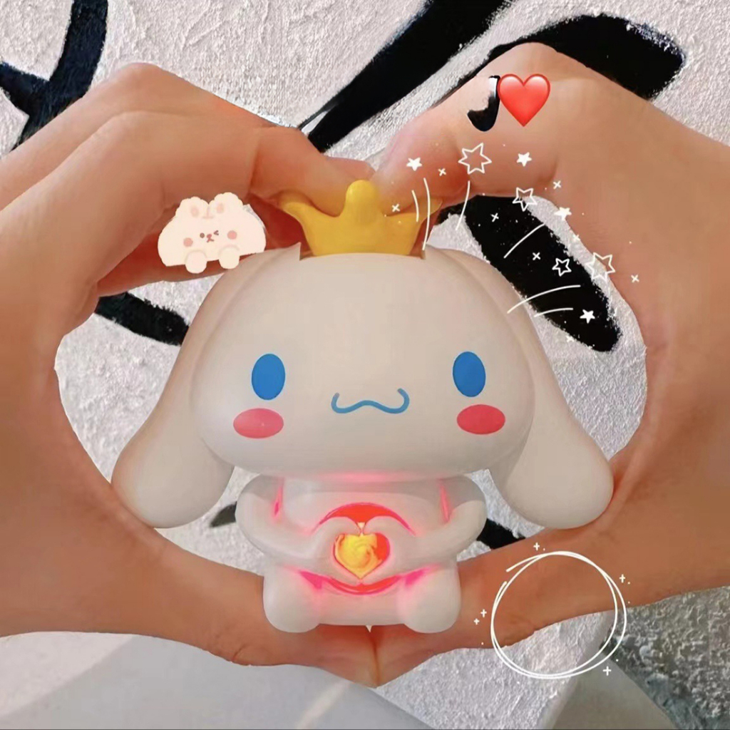 SANRIO Thú Nhồi Bông Hình Hello Kitty Kuromi Melody Cinnamoroll Đáng Yêu