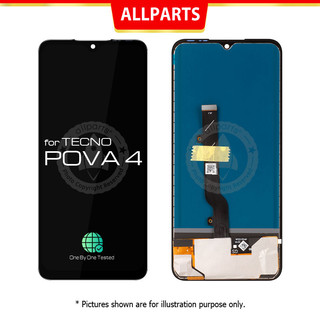 Allparts màn hình hiển thị incell cho tecno pova 4 pro 4pro lg8n lcd bộ số hóa allparts màn hình cảm ứng thay thế