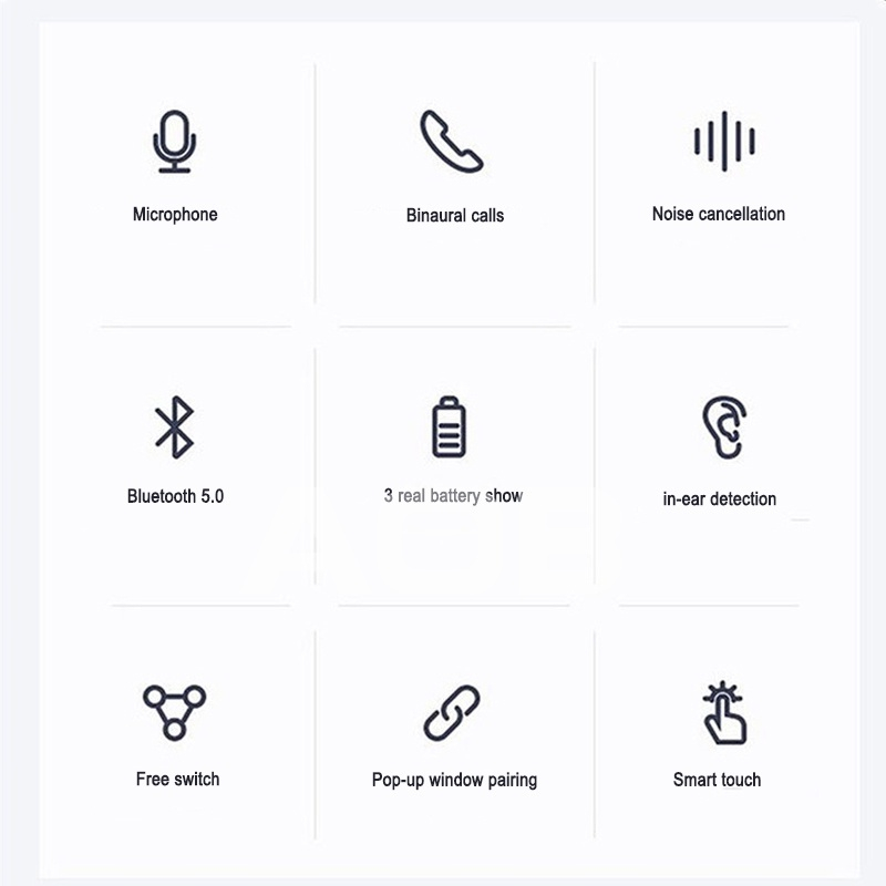 Tai Nghe Chống Ồn Airoha 1562AE Tiger Builder - 45DB Real ANC Khử Tiếng Ồn Cảm Biến Định Vị GPS Android