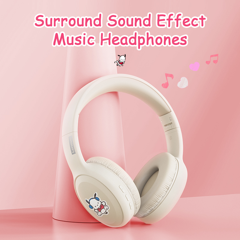 Tai nghe Bluetooth Lenovo TH30 Dễ thương Sticker hd chất lượng âm thanh Bluetooth 5.0