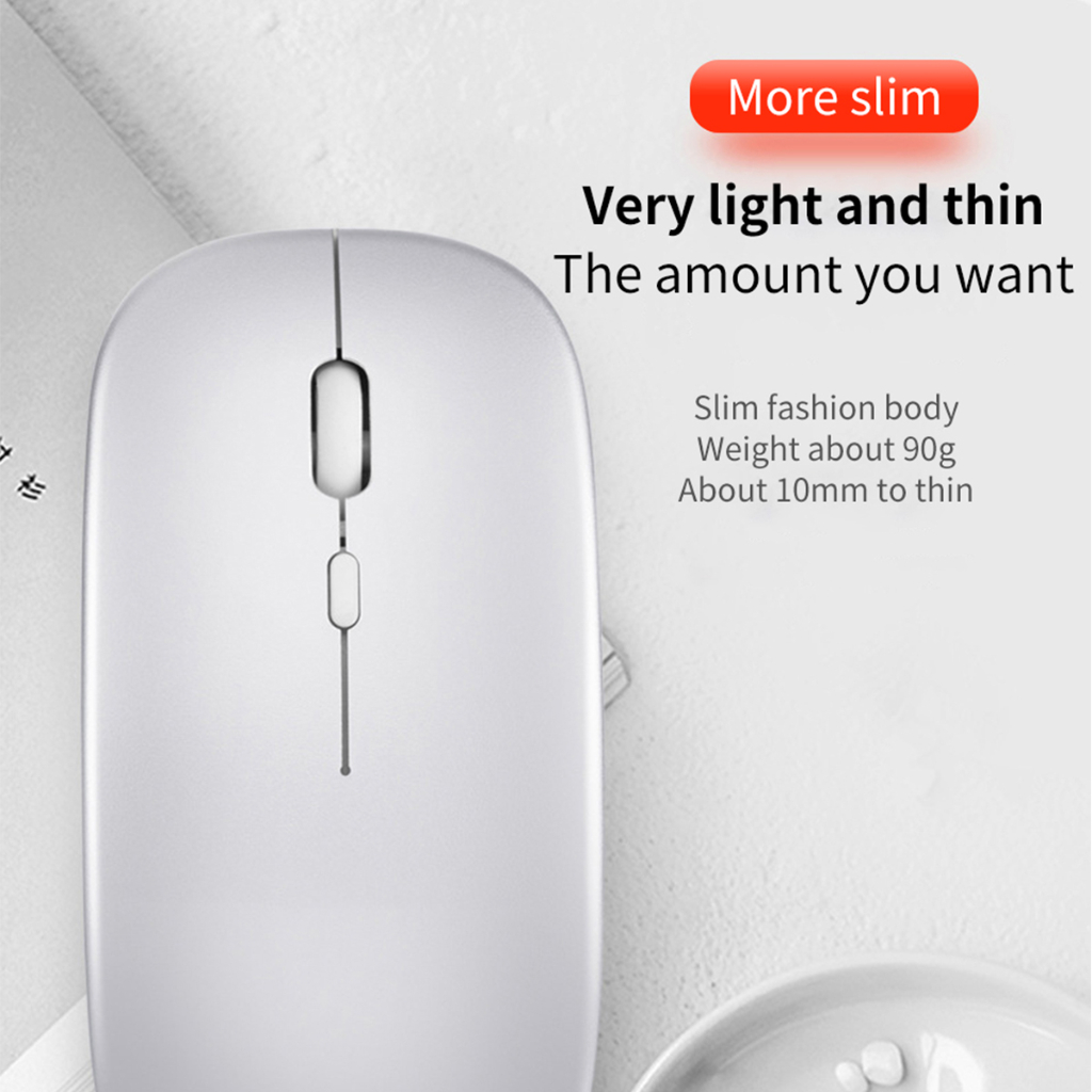 Chuột Không Dây YAQING 2.4GHz Wirerless + Bluetooth 5.0