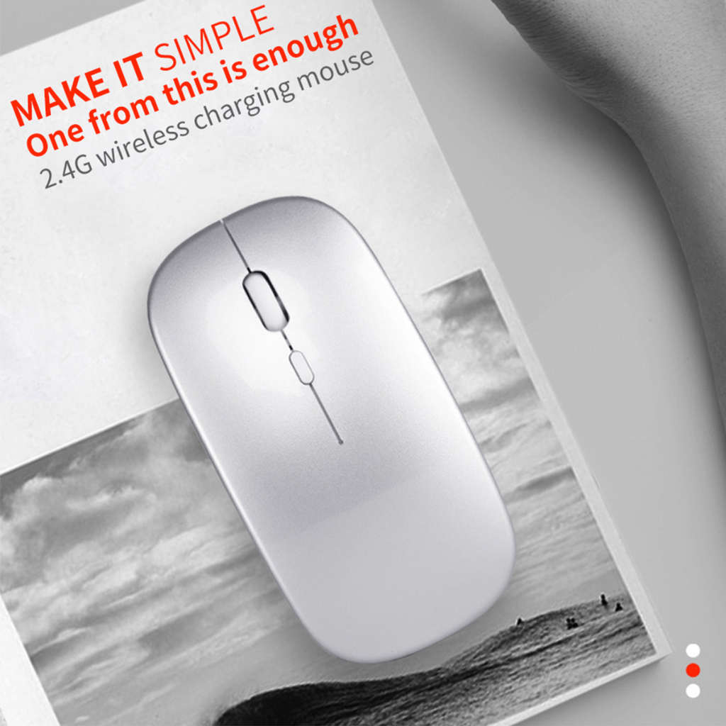Chuột Không Dây YAQING 2.4GHz Wirerless + Bluetooth 5.0