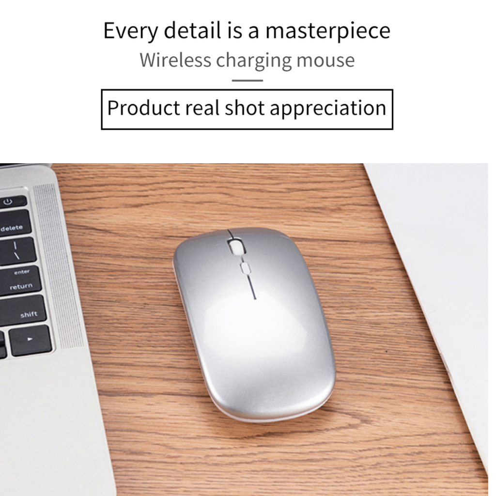 Chuột Không Dây YAQING 2.4GHz Wirerless + Bluetooth 5.0
