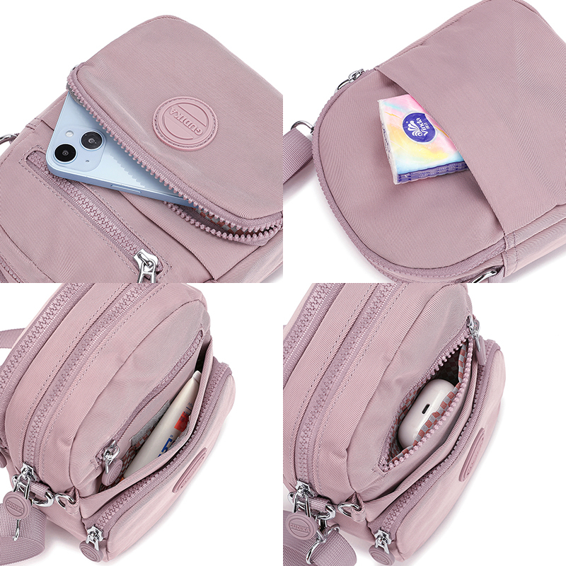 Túi Đeo Chéo mini Bằng Vải oxford Thời Trang Mới 2023 Dành Cho Bạn Nữ