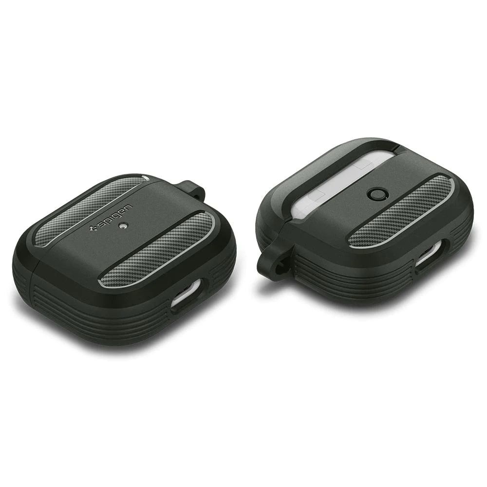 Vỏ Bảo Vệ Hộp Sạc Tai Nghe airpods pro2 / pro / 3 Bằng Sợi carbon Chống Sốc