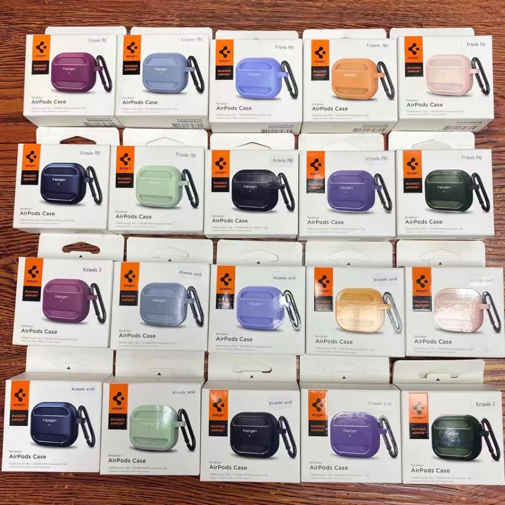 Vỏ Bảo Vệ Hộp Sạc Tai Nghe airpods pro2 / pro / 3 Bằng Sợi carbon Chống Sốc