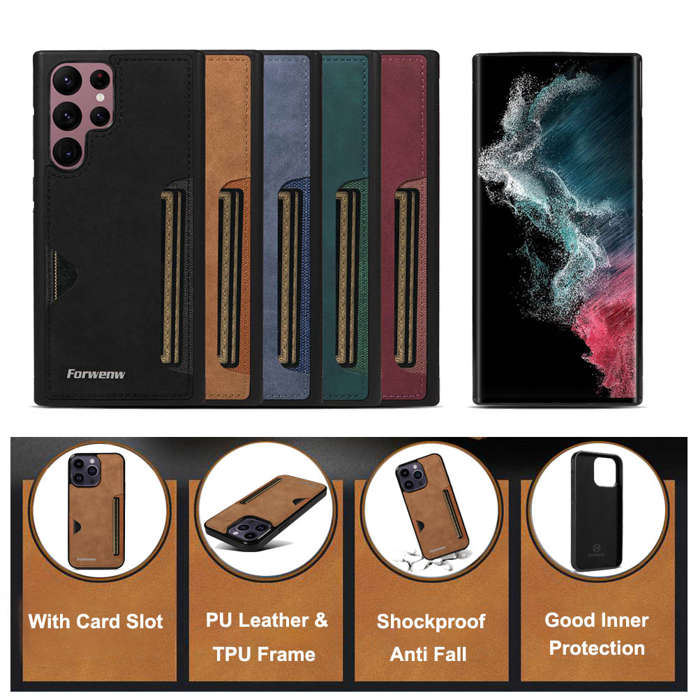 Pu Ốp Điện Thoại Da Viền tpu Dẻo Thời Trang Chống Sốc Cho samsung galaxy s20 s21 plus ultra fe s20fe s21fe