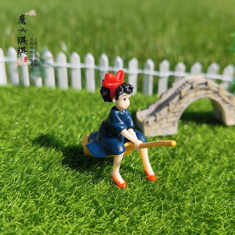 1 Búp Bê Nhân Vật hayao miyazaki totoro Hoạt Hình Hàng Xóm Của Tôi Là totoro Bằng pvc mini Làm Quà Tặng Cho Bé mei kikis