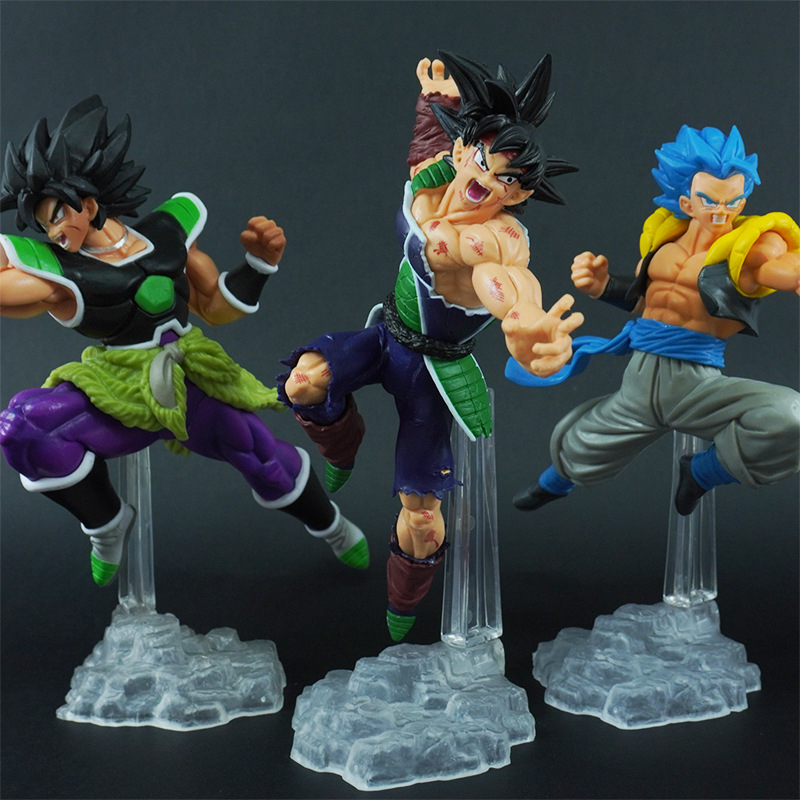 Mô Hình Nhân Vật super saiyan dragon ball z 20-22cm Chân Thật