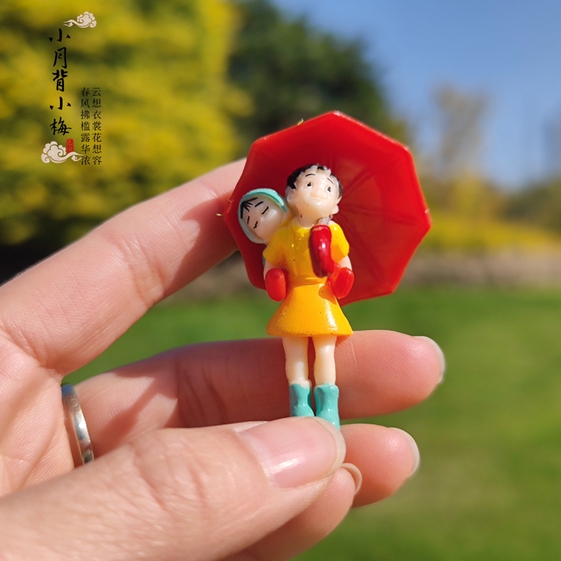 1 Búp Bê Nhân Vật hayao miyazaki totoro Hoạt Hình Hàng Xóm Của Tôi Là totoro Bằng pvc mini Làm Quà Tặng Cho Bé mei kikis