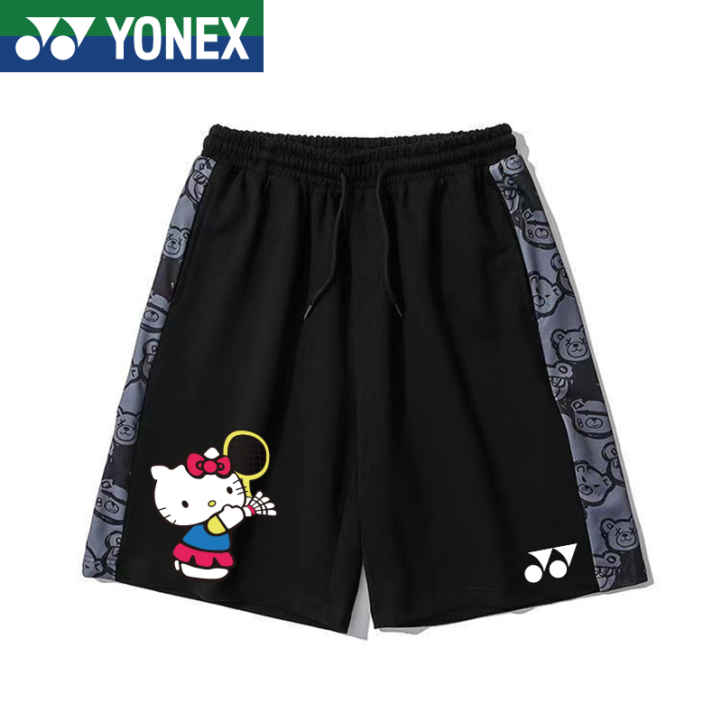 Yonex Quần Short Thể Thao Họa Tiết Gấu Xinh Xắn Dành Cho Nam Và Nữ