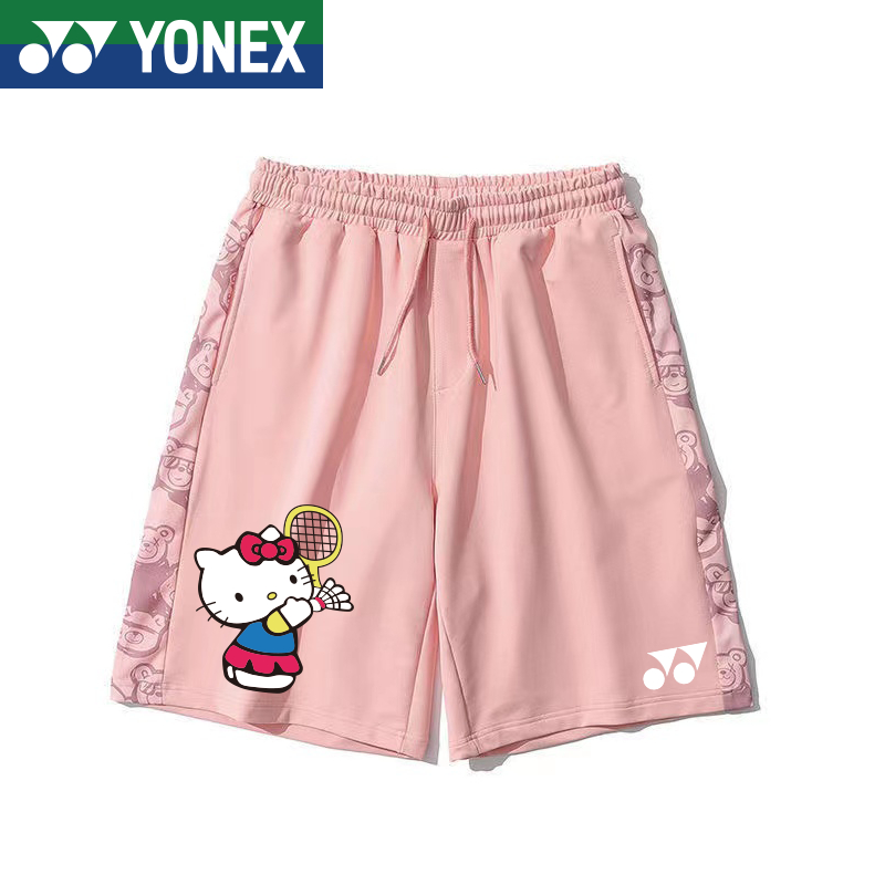 Yonex Quần Short Thể Thao Họa Tiết Gấu Xinh Xắn Dành Cho Nam Và Nữ
