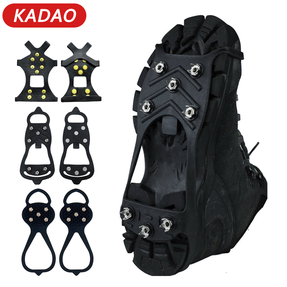 Kadao 1 Cặp Bọc Đế Giày Leo Núi Chống Trượt Cho Nam