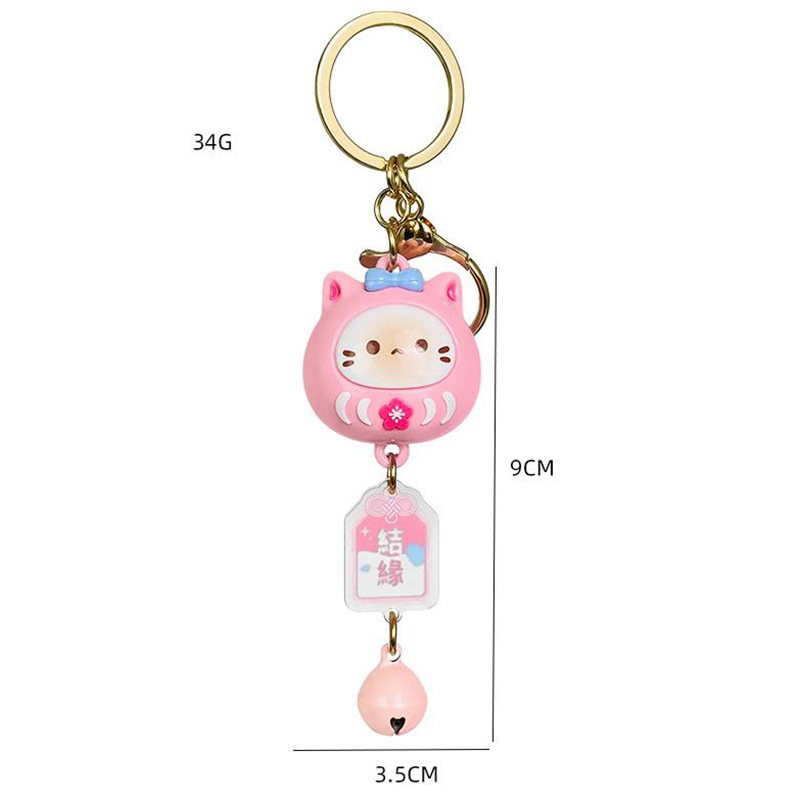 Móc Khóa Hình Mèo cocoa Hoạt Hình Đáng Yêu