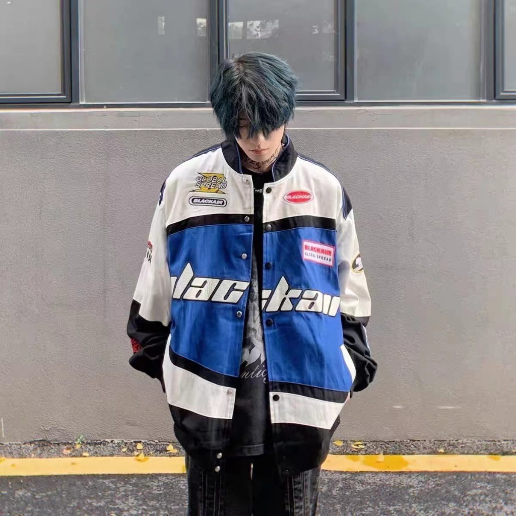 Áo Khoác Bóng Chày In Chữ Thời Trang Mùa Thu 2023 Cá Tính Cho Nam Và Nữ