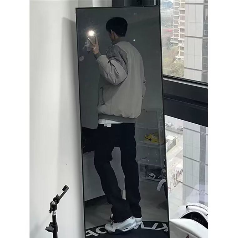 Quần jean ống đứng unisex  Màu Trơn quần bò skinny nam thời trang quần jean cạp cao Cao Cấp denim quần hiphop nam