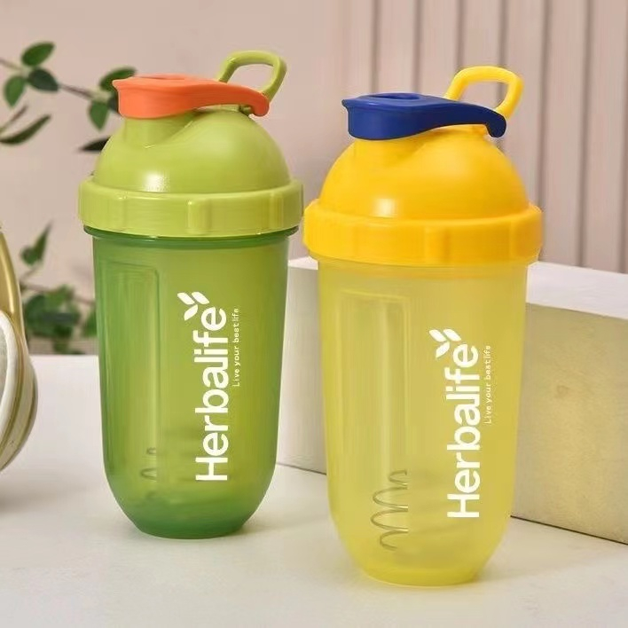 Bình Lắc Trộn protein Bằng Nhựa Chống Rò Rỉ 500ml Dành Cho Tập gym