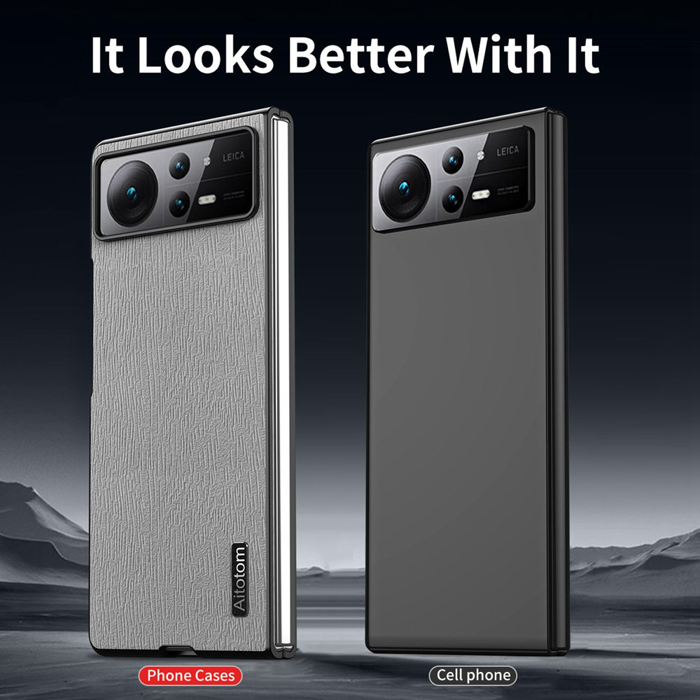 Mềm Bao Da Điện Thoại pu Trơn Màu Cho xiaomi mix fold 2 3 fold 2 fold 3