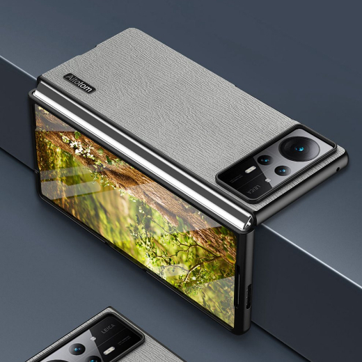 Mềm Bao Da Điện Thoại pu Trơn Màu Cho xiaomi mix fold 2 3 fold 2 fold 3