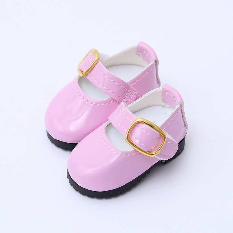 Mới Đôi Giày Da pu 28cm Đáng Yêu Cho Búp Bê Tỉ Lệ 1 / 6